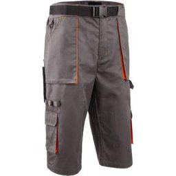 Navy/paddock ii Bermuda long de travail Gris - Coton/Polyester s - 38/40