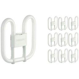 Philips - Lot 10x master pl-q 16W - 830 Blanc Chaud 4 Pin - 3000K - Blanc Chaud