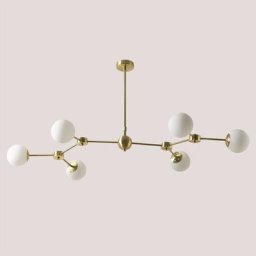 Sklum - Plafonnier Garland Doré - Doré