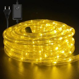 Tube Lumineux Extérieur led Guirlande Lumineuse Décoration Noël avec Adapteur d'alimentation,40m