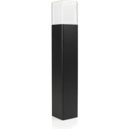 Borne led d'extrieur design Smartwares Black Outdoor, 12 w, 800 lm, Lumire blanc chaud,50 cm de