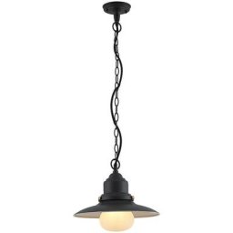 Luminaire extérieur à intensité variable 'Roisin' en métal - gris foncé