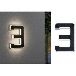 Eclairage solaire pour numéro de maison Paulmann 79844 led intégrée n/a Puissance: 0.20 w blanc