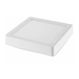 Optonica - Plafonnier led en Saillie 6W (50W) Blanc 120x120mm - Blanc Chaud 2800K