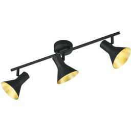 Plafonnier Nina Noir 3x40W E14 - Noir