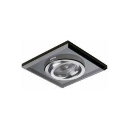 Kanlux - Support Spot Encastrable Carré Fin Orientable morta Noir