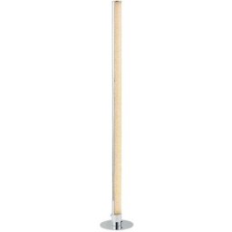 Lindby - led Lampadaire à intensité variable 'Hadis' pour salon & salle à manger - blanc, chromé