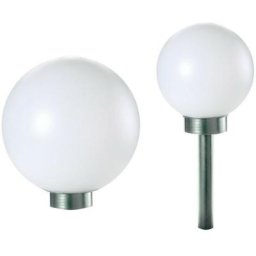Boule lumineuse solaire pour jardin 20 cm