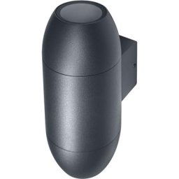 Led Lumière murale pour 2x ampoules GU10, lumière de design pour l'extérieur en optique de canon,