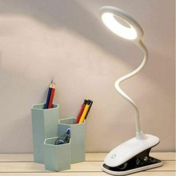 Lampe de lecture led, 3 couleurs et 3 luminosités tactiles, lampe de chevet à intensité variable,