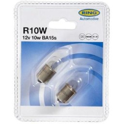 Ring - 2 Ampoules 12v 10w Scc Ba 15s