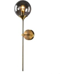 Applique Murale Industrielle Vintage, Lampe Murale Intérieure à LED, Lampe de Chevet E14 Golde,
