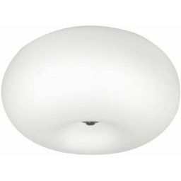 Eglo - Plafonnier 2 flamme Ø35cm opal-matt / nickel-m. optica 2x7,5W avec changeur de couleur