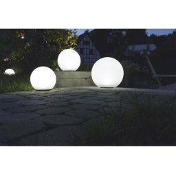 Lampe décorative solaire Heitronic Boule 35421 LED 0.2 W N/A blanc 1 pc(s)