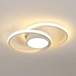 Plafonnier led, Luminaire Plafonnier Chambre, 42W 4000lm, Lumière chaude 3000k, Rond Lampe de