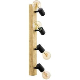 Spot Light townshend 3 brun, noir l: 63cm b: 5cm