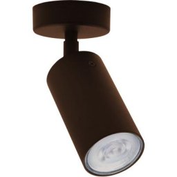 Lumicom - form s Plafonnier, 1X GU10, max 33W, métal, marron corten, D.6cm 6 Corten - Corten