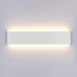 Applique Murale Interieur led Blanc 14W 3000K Lampe Murale Blanc Chaud Moderne Design ac 220V pour