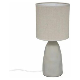 Atmosphera - Lampe à Poser Design Jim 36cm Beige Lin