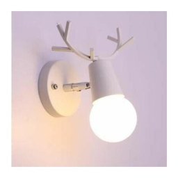 Applique Murale, Nordique minimaliste salon chambre chevet fond chambre d'enfant antler 13x19x12cm