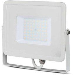 Pro VT-50 Projecteur led 50W slim blanc Chip Samsung smd blanc froid 6500K - sku 21411 - Blanc