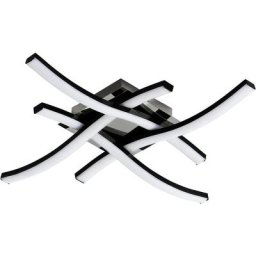 Plafonnier led Design Moderne,Suspension Luminaire en forme de vague,Lumière Blanche Froide