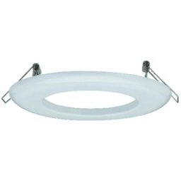 Adaptateur pour Ø encastrement de 75-120mm à 68-70mm Blanc