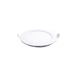 Plafonnier LED rond 6W 12V encastrable blanc neutre