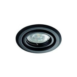 Lot de 20 Spots encastrables orientables rond Noir pour spot led