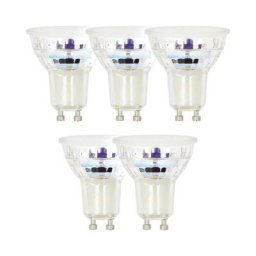 Lot x5 Ampoules led spot, culot GU10, conso 4,8 w, eq. 50 w, blanc neutre - PACK5RCXG50SCW - Xanlite