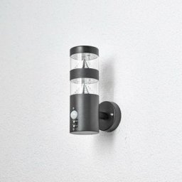 Lindby - led Applique Exterieur 'Lanea' en inox - noir, transparent