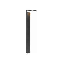 Qazqa - esmee - led Lampe sur pied extérieur Moderne - 1 lumière - l 16 cm - Noir - Moderne