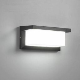 Applique Murale Extérieur Moderne LED 30W étanche IP65 En Aluminium Anthracite Eclairage Décoration