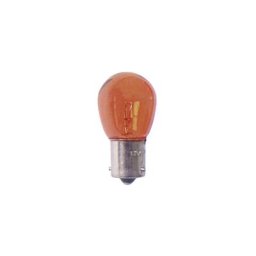 Boite de 10 ampoules de clignotant 12V 21W 1 plot Ba15s ambrée