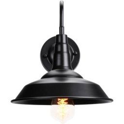 Applique murale industriel en métal fer forgé, Lampe éclairage interieur extérieur E27 luminaire –