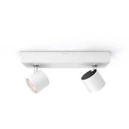 Philips - Spot led Star Blanc 2x4,5W - Blanc
