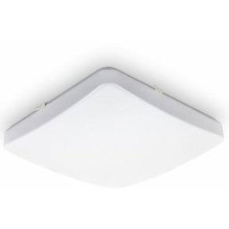 Plafonnier led Eclairage plafond finition blanche platine led 12W 1200lm blanc chaud 3000K IP20