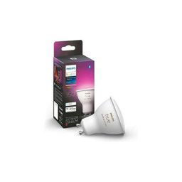 Hue Connectée White & Color Ambiance, Ampoule led GU10, Compatible Bluetooth, fonctionne avec