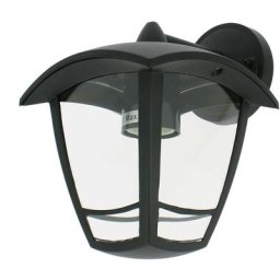 Applique murale alicante extérieur métal pour jardin Noir E27