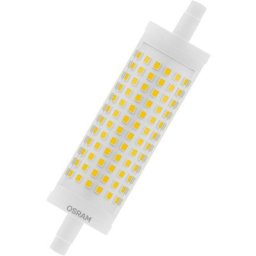 Led line R7S / led Tube: R7s, 17,50 w, 150-W-remplacement, clair, Blanc Chaud, 2700 k - Weiß - Osram
