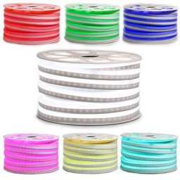 Ruban led 'néon flexible' Professionnel epistar 2835 60 LED/m de 10 ou 25 mètres ou 50 mètres rgb