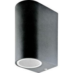 V-tac - Applique murale extérieure VT-7652RD GU10 noir