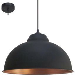 Suspension truro 2 noir, cuivre, E27 max. 1X60W - Eglo