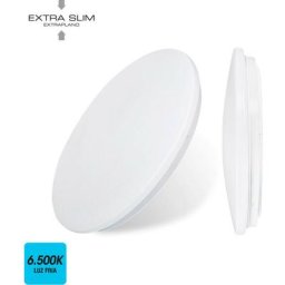 Plafonnier/mur led surface 12w 6500k ø26.5x5.7cm edm