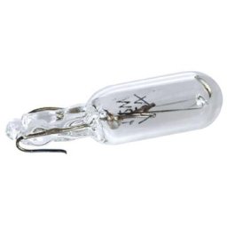 Boite de 10 ampoules halogène wedge 12V 1.2W T5 w2x4.6d tableau de bord