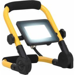 Projecteur à led avec poignée 20 w Blanc froid Vidaxl Blanc froid