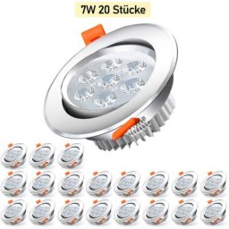 Spot encastrable à led, Spot led encastrable, Spots à encastrer 3W-7W, Encastrable 7w Blanc froid