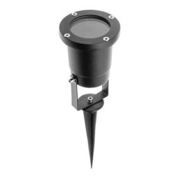 Spot piquet extérieur noir diego - 230V - douille GU10
