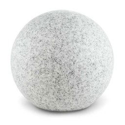 Shinestone xl Lampe de jardin ronde 50cm Style pierre - Gris