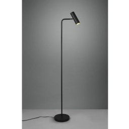 Lampadaire Marley Noir mat 1x5W GU10 - Noir